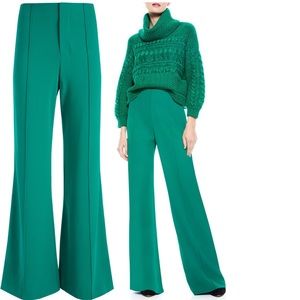 Alice + Olivia Dylan Clean High Waist Wide Leg Pants